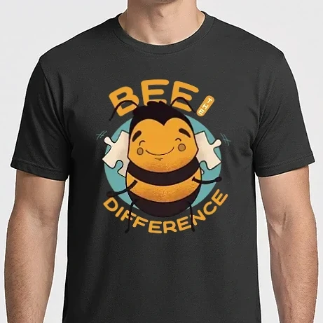 Férfi Imperial póló - Bee the Difference - Legyél Te a különbség