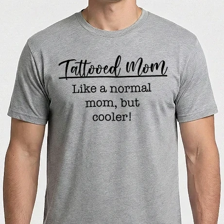 Férfi Imperial póló - Tattooed mom