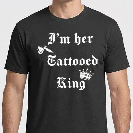 Férfi Imperial póló - i’m her tattooed king