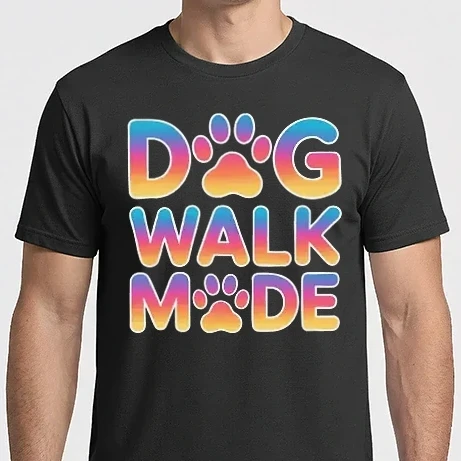 Férfi Imperial póló - DOG WALK MODE