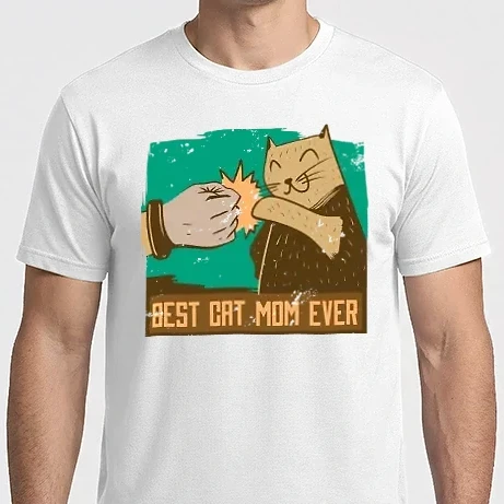 Férfi Imperial póló - Best Cat Mom Ever