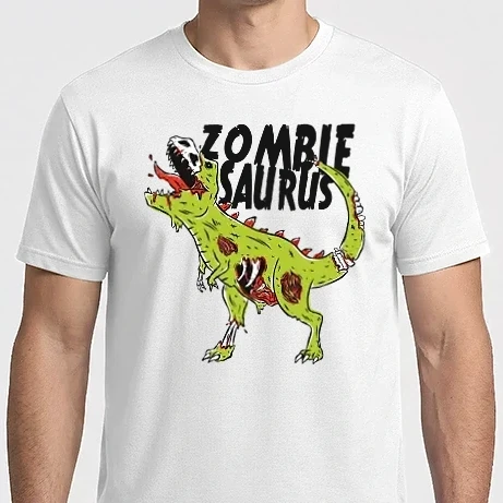 Férfi Imperial póló - Zombiesaurus - Zombi Dinószaurusz
