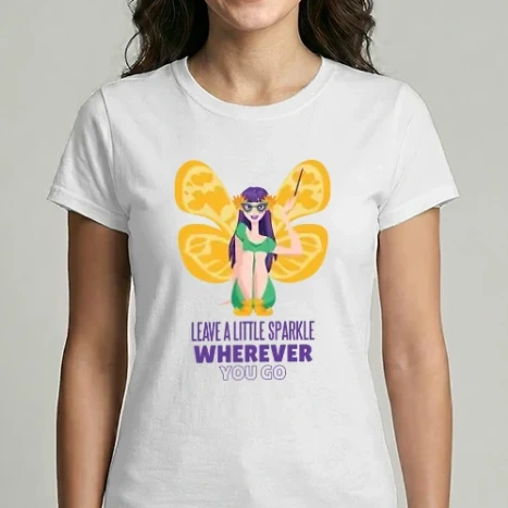 Női Imperial póló - Leave a little sparkle wherever you go