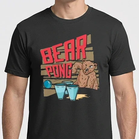 Férfi Imperial póló - Bear Pong
