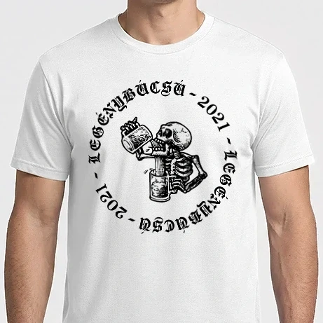 Férfi Imperial póló - Legénybúcsú - drankskull 2021