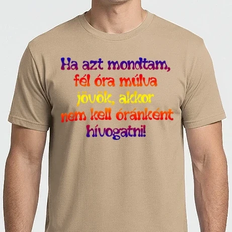 Férfi Imperial póló - fél óra