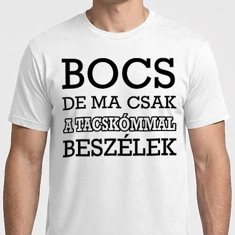 Férfi Imperial póló - Tacskómmal beszélek