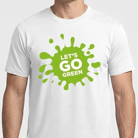 Férfi Imperial póló - Let's go green!