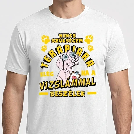 Férfi Imperial póló - Terápiás kutya vizsla