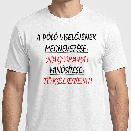Férfi Imperial póló - Nagypapa