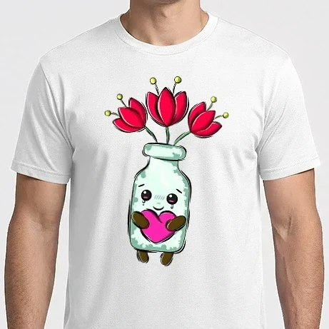 Férfi Imperial póló - szerelmes üveg-001