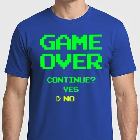 Férfi Imperial póló - Game Over - N