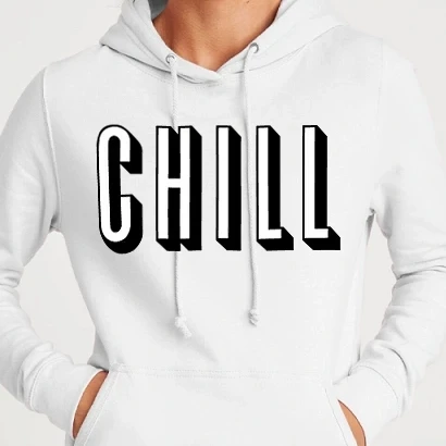 Női kapucnis pulcsi - Chill & Netflix