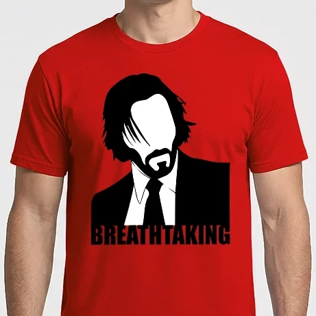 Férfi Imperial póló - John Wick - Keanu Reeves - breathtaking