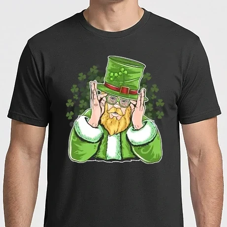 Férfi Imperial póló - St Patrick Szakáll Ír