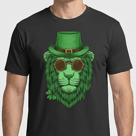 Férfi Imperial póló - St Patrick Oroszlán