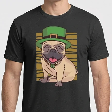Férfi Imperial póló - St. Patrick Mopsz