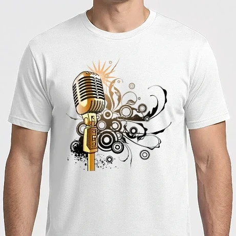 Férfi Imperial póló - Mikrofon 