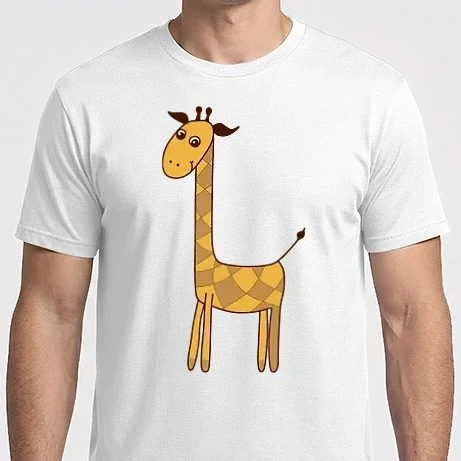 Férfi Imperial póló - zsiráf