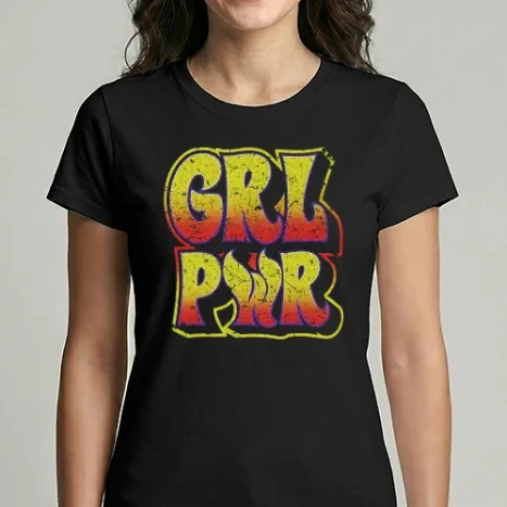 Női Imperial póló - GrlPwr retro