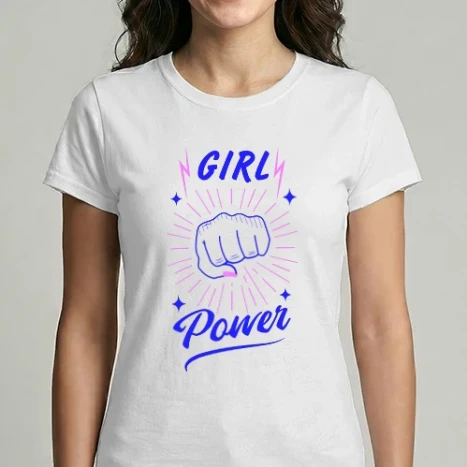 Női Imperial póló - Girl Power Nőnap