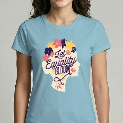 Női Imperial póló - Let Equality Bloom Nőnap