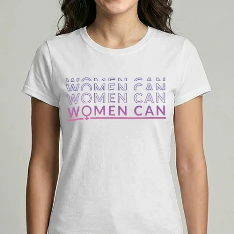 Női Imperial póló - Women Can Nőnap