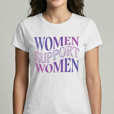Női Imperial póló - Women Support Women Nőnap