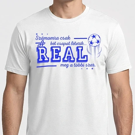 Férfi Imperial póló - Számomra csak két csapat realmadrid