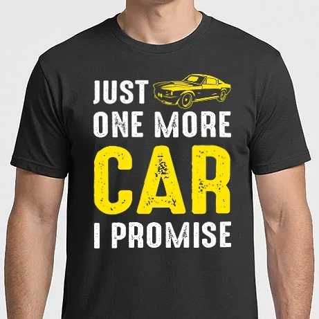 Férfi Imperial póló - Just one more car I promise