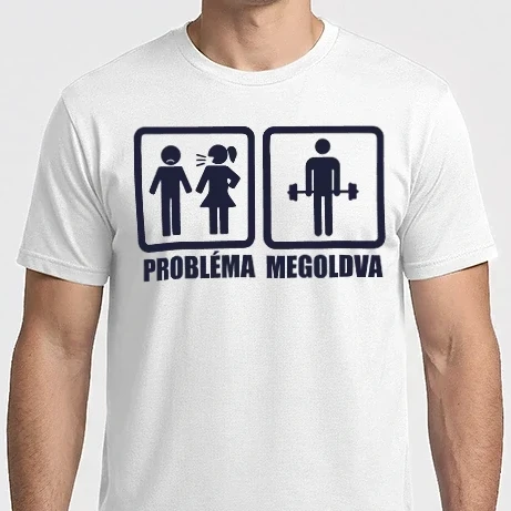 Férfi Imperial póló - PROBLÉMA MEGOLDA - GYM