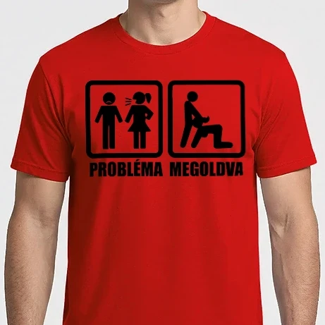 Férfi Imperial póló - PROBLÉMA MEGOLDA - +18