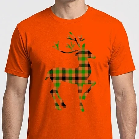 Férfi Imperial póló - Mintás szarvas