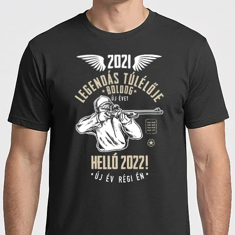 Férfi Imperial póló - 2021 túlélő