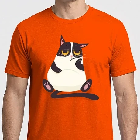 Férfi Imperial póló - grumpy cat morcos cica