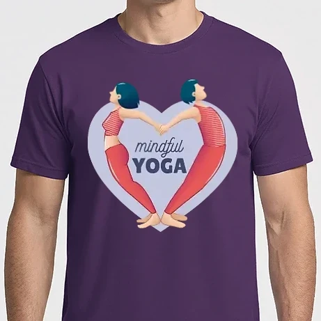 Férfi Imperial póló - Yoga Szerelem - Jógás póló
