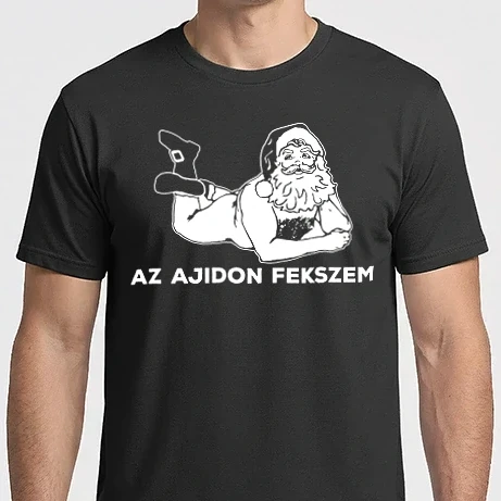 Férfi Imperial póló - Az ajidon fekszem inverz