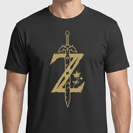 Férfi Imperial póló - Zelda Logo