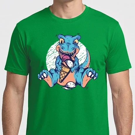 Férfi Imperial póló - Trex és fagyi