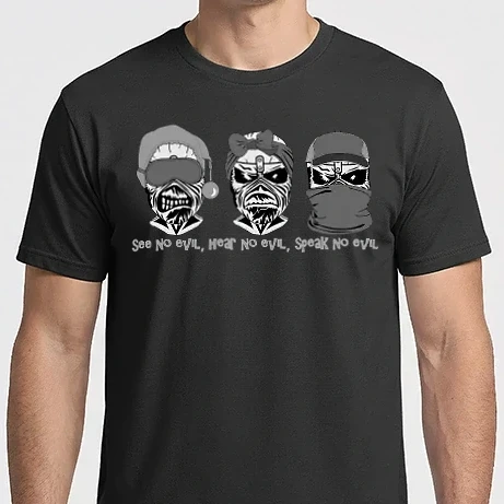 Férfi Imperial póló - See, hear, speak no evil