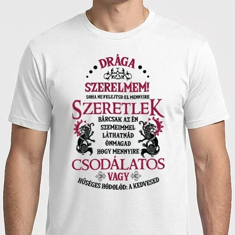 Férfi Imperial póló - Drága szerelmem kelta