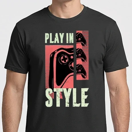 Férfi Imperial póló - Gamer stílus