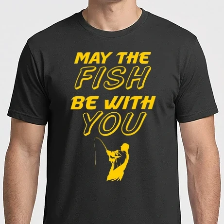 Férfi Imperial póló - may the fish be with you