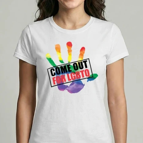 Női Imperial póló - Handprint LGBTQ