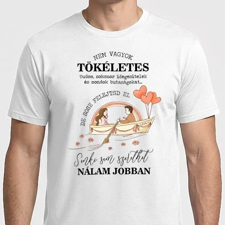 Férfi Imperial póló - Nem vagyok tökéletes