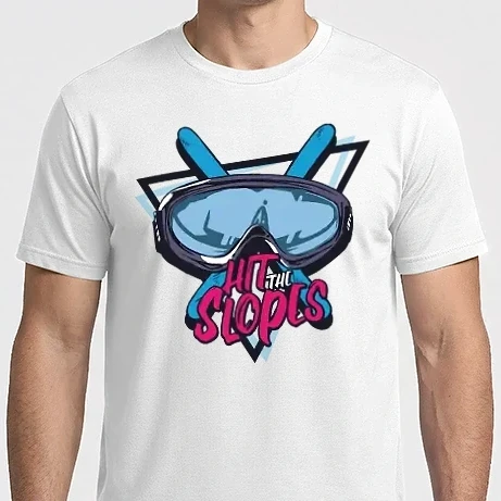 Férfi Imperial póló - Hit the Slopes - Sielős póló