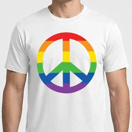 Férfi Imperial póló - Peace pride