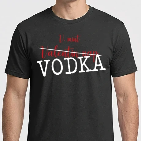 Férfi Imperial póló - V, mint Vodka