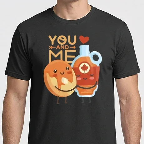 Férfi Imperial póló - You and Me páros póló Valentin napra