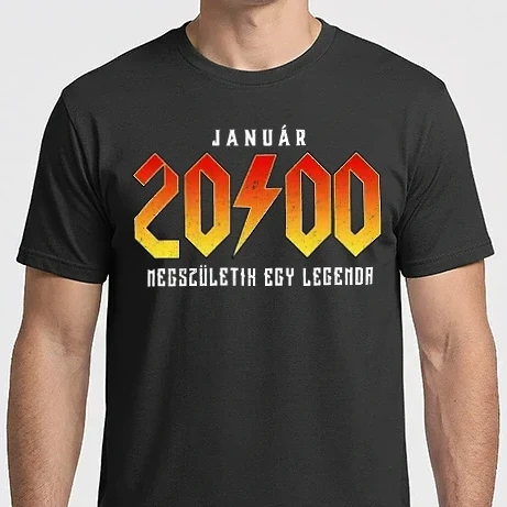 Férfi Imperial póló - Rock születésnap 2000 JANUÁR